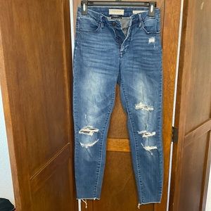 Push Up Ankle Jeggings